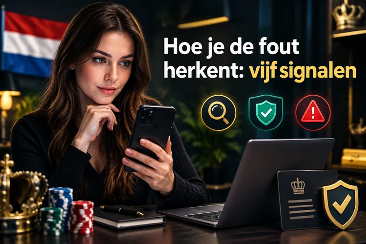 Hoe je de fout herkent: vijf signalen