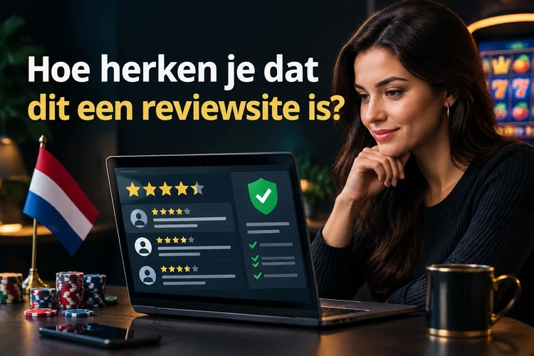 Hoe herken je dat dit een reviewsite is?