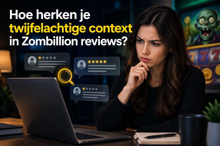 Hoe herken je twijfelachtige context in Zombillion reviews?